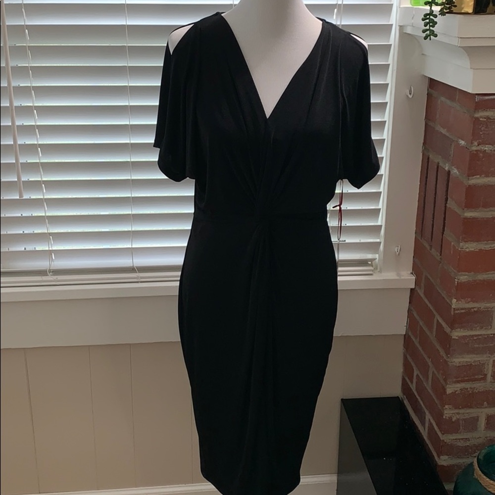 Jennifer Lopez cold shoulder dress